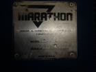 Used Marathon Vertical Baler, Model V-6042, Carbon Steel.