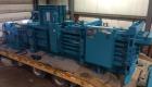 Used Maren Baler, Model 203-103-S. Horizontal style with auto tie, 600 Volts. Mfg. 1998.