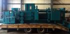 Used Maren Baler, Model 203-103-S. Horizontal style with auto tie, 600 Volts. Mfg. 1998.