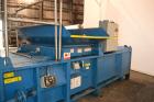 Used- Excel Manufacturing Horizontal Baler, Model EX60II, Carbon Steel. Approximate bale size 30