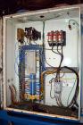 Used Excel Manufacturing Horizontal Baler, Model EX60II, Carbon Steel. Approximate bale size 30