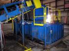 Used Excel Manufacturing Horizontal Baler, Model EX62, Carbon Steel. Approximate bale size 30