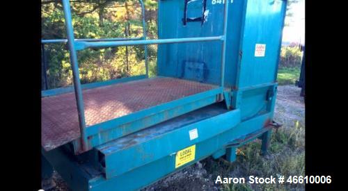 Used LoDal Stat-A-Pack Trash Compactor. 8 yard, has guide island, 208 volt.