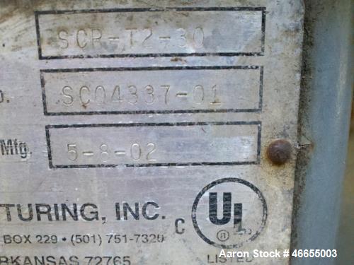 Used JV Manufacturing Compactor Cram-A Lot CC-02-KM Compacto.  JV Manufacturing Compactor and Box (1 Unit) SCR-T12-30.