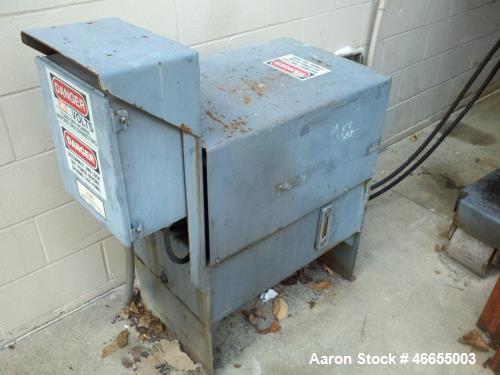 Used JV Manufacturing Compactor Cram-A Lot CC-02-KM Compacto.  JV Manufacturing Compactor and Box (1 Unit) SCR-T12-30.