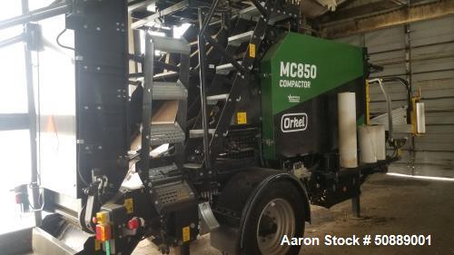 Used Orkel Compactor. Model MC 850