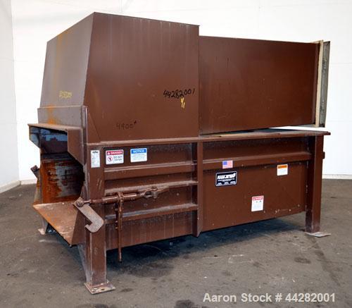 Used Carbon Steel Marathon Equipment RamJet Stationary Compactor, Model RJ-225VL