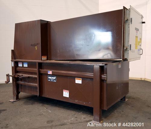 Used Carbon Steel Marathon Equipment RamJet Stationary Compactor, Model RJ-225VL