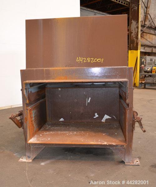 Used Carbon Steel Marathon Equipment RamJet Stationary Compactor, Model RJ-225VL