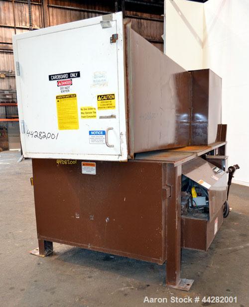 Used Carbon Steel Marathon Equipment RamJet Stationary Compactor, Model RJ-225VL