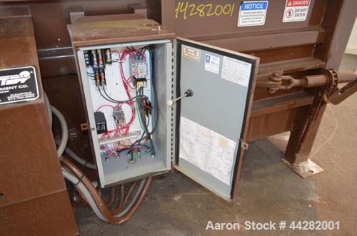 Used Carbon Steel Marathon Equipment RamJet Stationary Compactor, Model RJ-225VL
