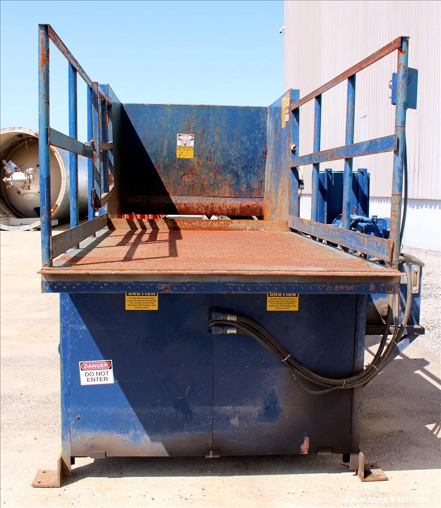 Used- Sebright Products Model 5060 Trash Compactor.