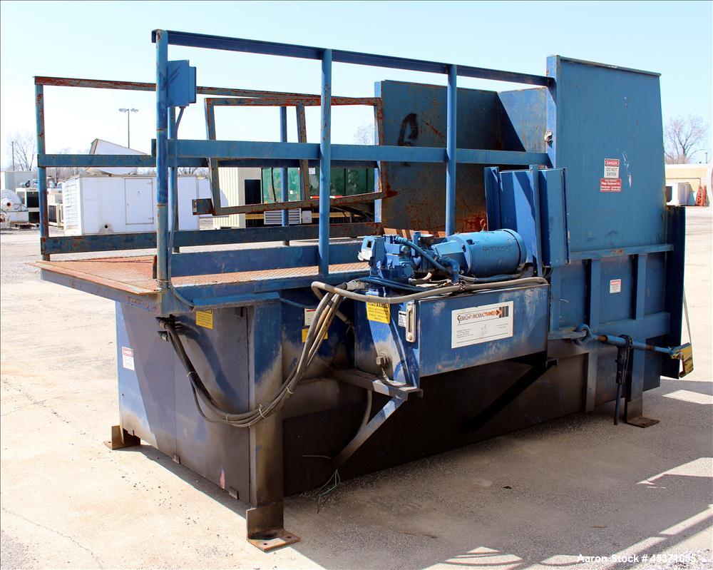 Used- Sebright Products Model 5060 Trash Compactor.