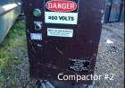 Used Baldor Electric Co. Trash Compactor. Capacity: 27 yards. Measurements: 23 ft. x 7 ft. x 8 ft. Model: Baldor Industrial 3 Phase Voltage: 460.