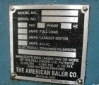 American Baler Auto-Tie Horizontal Baler