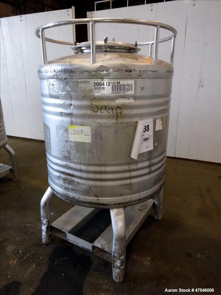 Used Automationstechnik Tote Bin, 800 Liter, 28 Cubic Feet, 304 Stainless Steel