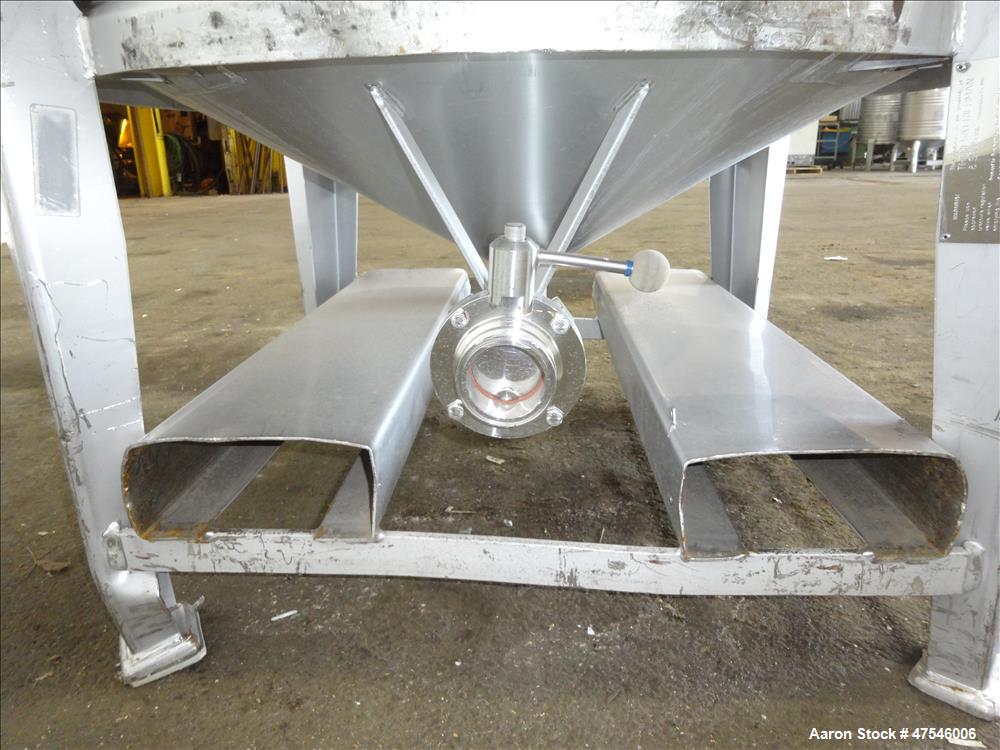 Used Automationstechnik Tote Bin, 800 Liter, 28 Cubic Feet, 304 Stainless Steel