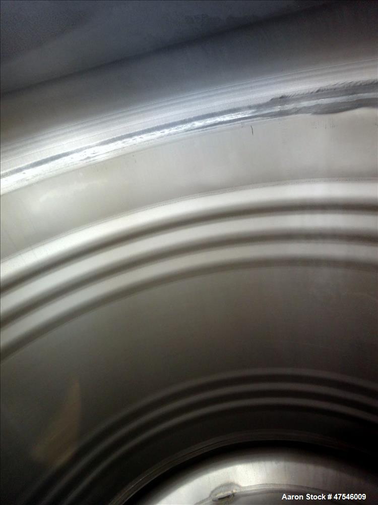 Used Eurocont Tote Bin, 800 Liter, 28 Cubic Feet, 304 Stainless Steel, Vertical