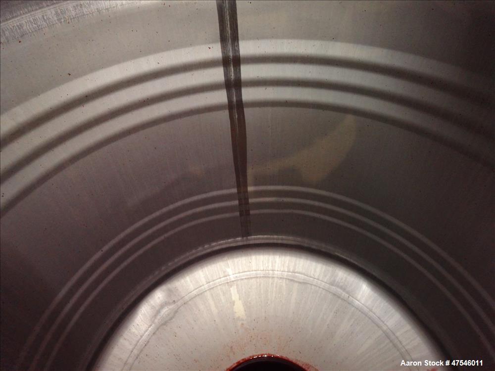 Used Eurostar Tote Bin, 800 Liter, 28 Cubic Feet, 304 Stainless Steel, Vertical