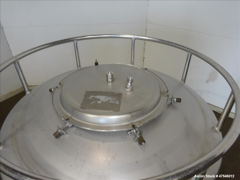 Used Eurocont Tote Bin, 800 Liter, 28 Cubic Feet, 304 Stainless Steel, Vertical