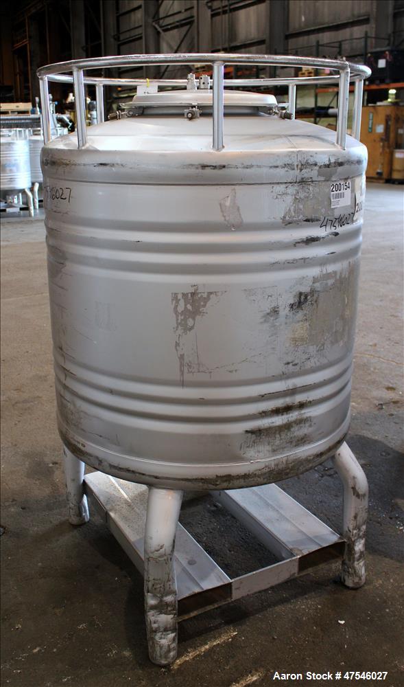Used Automationstechnik Tote Bin, 800 Liter, 28 Cubic Feet, 304 Stainless Steel