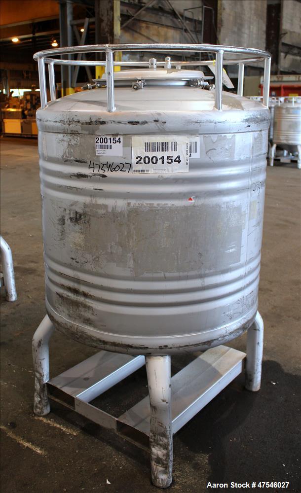 Used Automationstechnik Tote Bin, 800 Liter, 28 Cubic Feet, 304 Stainless Steel
