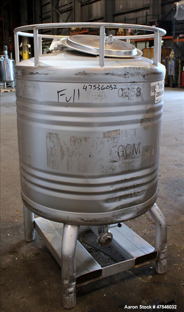 Used Automationstechnik Tote Bin, 800 Liter, 28 Cubic Feet, 304 Stainless Steel