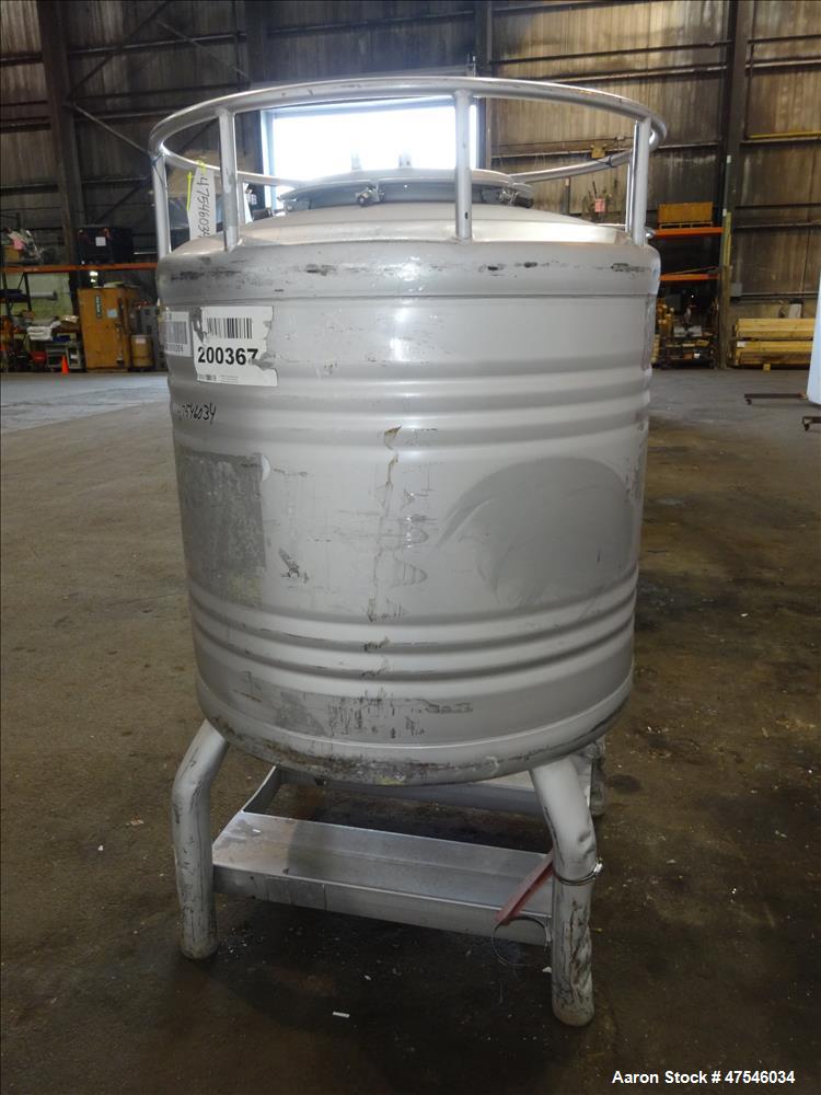 Used Automationstechnik Tote Bin, 800 Liter, 28 Cubic Feet, 304 Stainless Steel