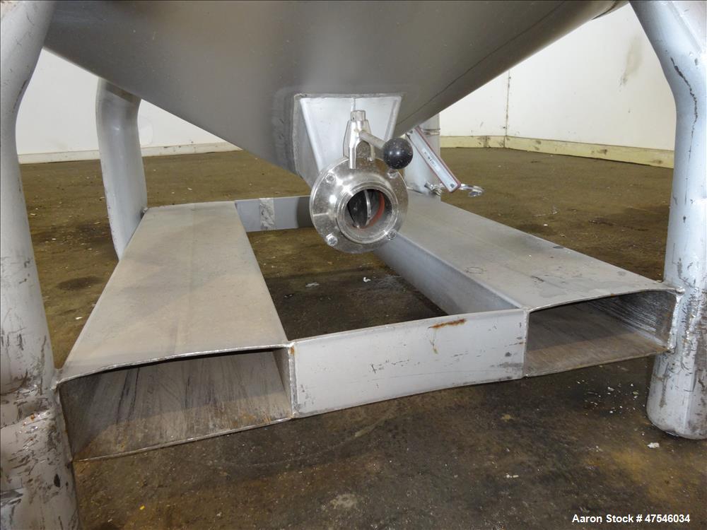 Used Automationstechnik Tote Bin, 800 Liter, 28 Cubic Feet, 304 Stainless Steel