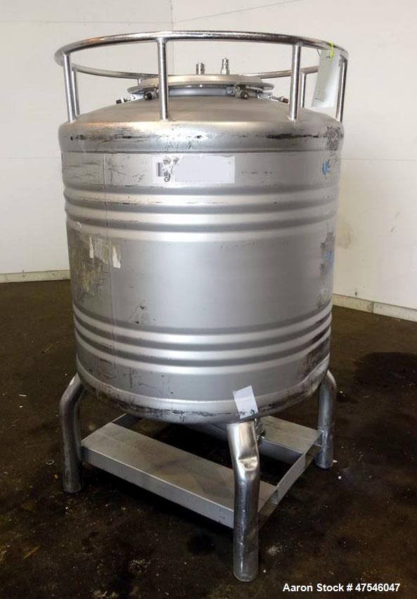 Used- Automationstechnik Tote Bin, 800 Liter, 28 Cubic Feet, 304 Stainless Steel