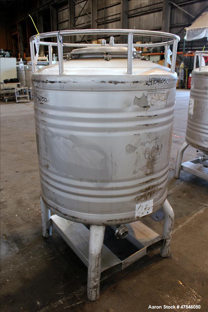 Used Automationstechnik Tote Bin, 800 Liter, 28 Cubic Feet, 304 Stainless Steel