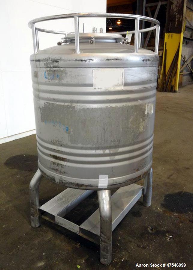 Used- Automationstechnik Tote Bin, 800 Liter, 28 Cubic Feet, 304 Stainless Steel