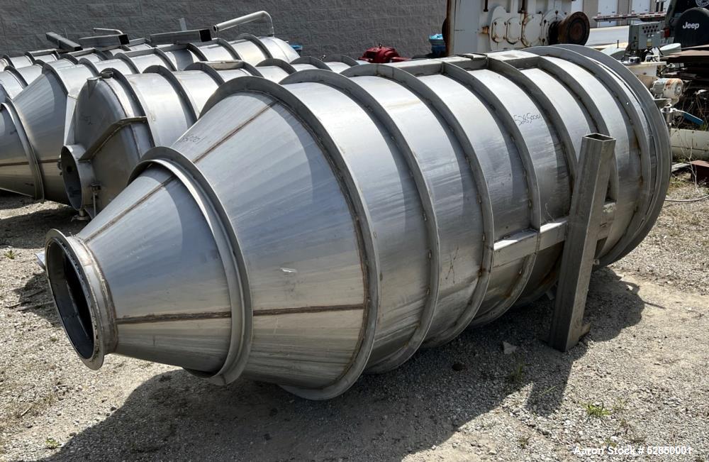 Used Storage Tank, Approximately 600 Gallon Capacity, 304 Stainless Steel