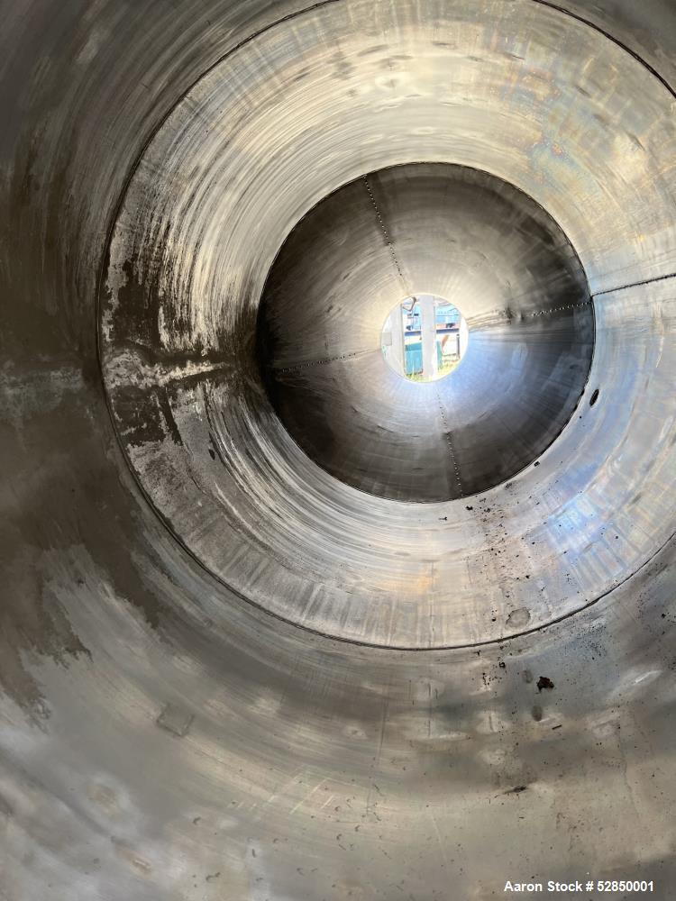 Used Storage Tank, Approximately 600 Gallon Capacity, 304 Stainless Steel
