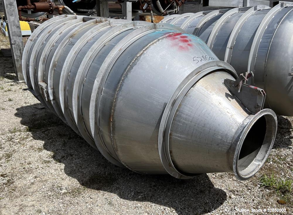 Used 304 Stainless Steel Storage Tank, Approximately 600 Gallon Capacity