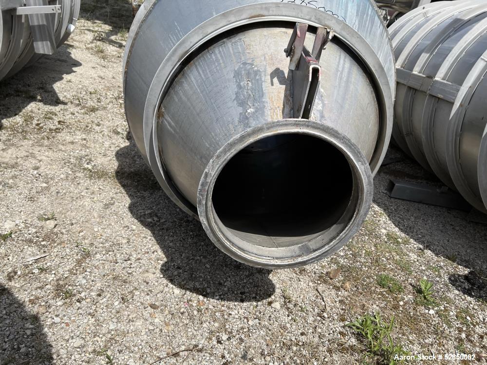 Used 304 Stainless Steel Storage Tank, Approximately 600 Gallon Capacity