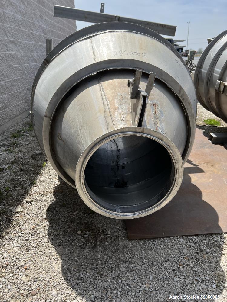 Storage Tank, Approximately 600 Gallon Capacity, 304 Stainless Steel