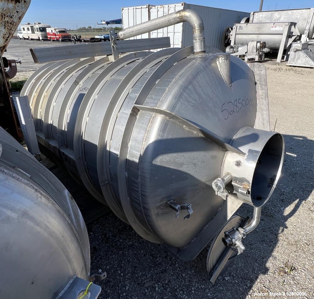 Storage Tank, Approximately 600 Gallon Capacity, 304 Stainless Steel