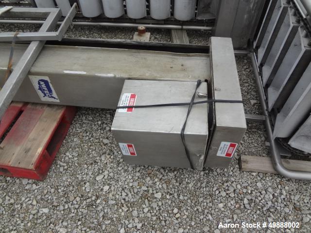 Used AMFEC Stainless Steel Tote Dump
