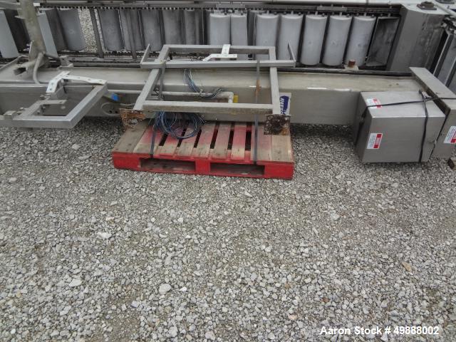 Used AMFEC Stainless Steel Tote Dump