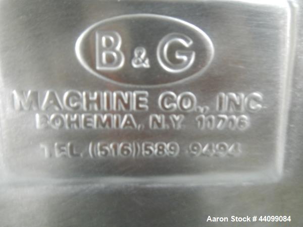 Used- Stainless Steel B&G Tote