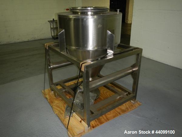 Used 9.5 cu ft Stainless Steel Storage Bin | Food & Chemical Applications