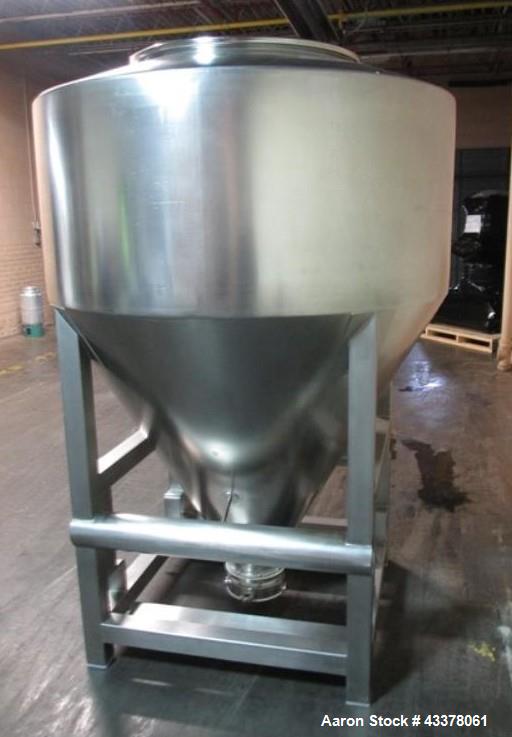 Used LB Bohle Bin, 2000 Liter, Model MCL2000. Stainless steel construction, serial# 0512846003-2.