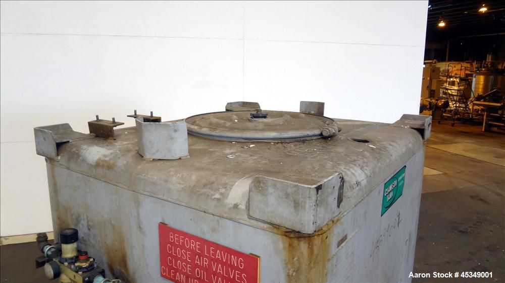 Used- Carbon Steel Clawson Tank Company Liquid Tote