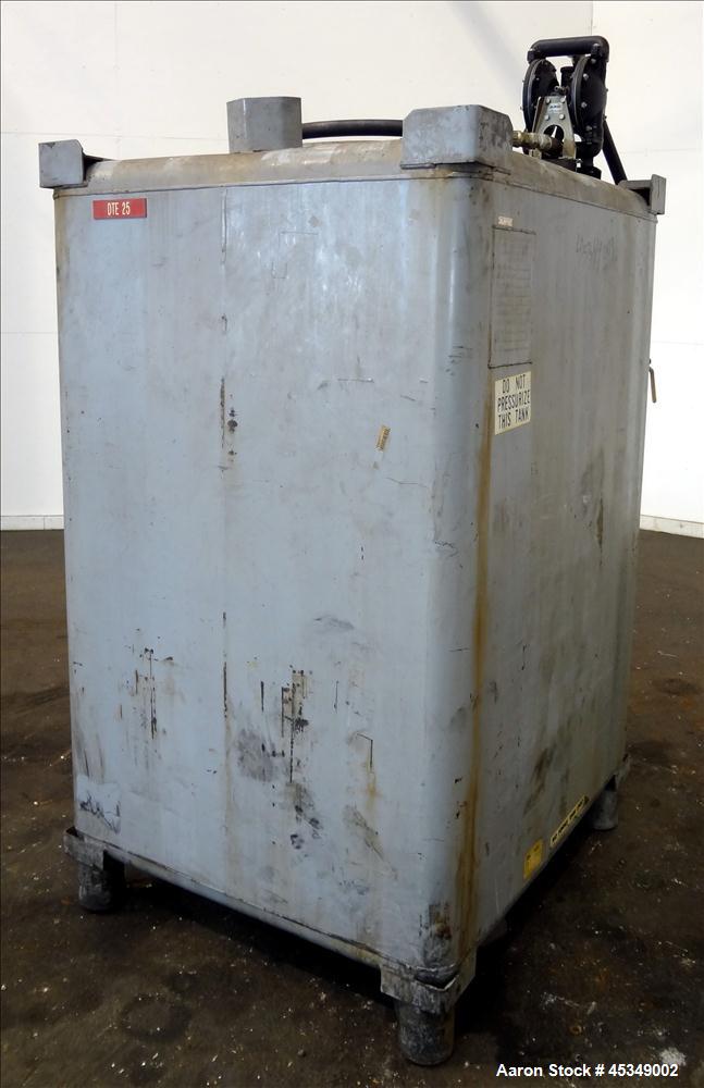 Used Carbon Steel Clawson Tank Company Liquid Tote