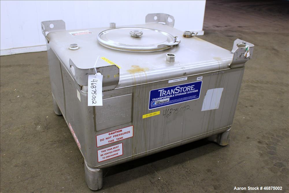 Used Custom Metal Craft TransStore Tote Bin, 250 Gallon (946 Liters)