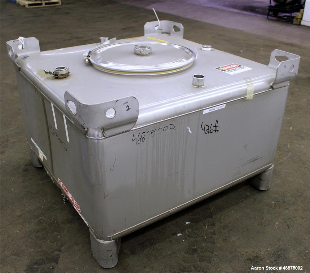 Used Custom Metal Craft TransStore Tote Bin, 250 Gallon (946 Liters)