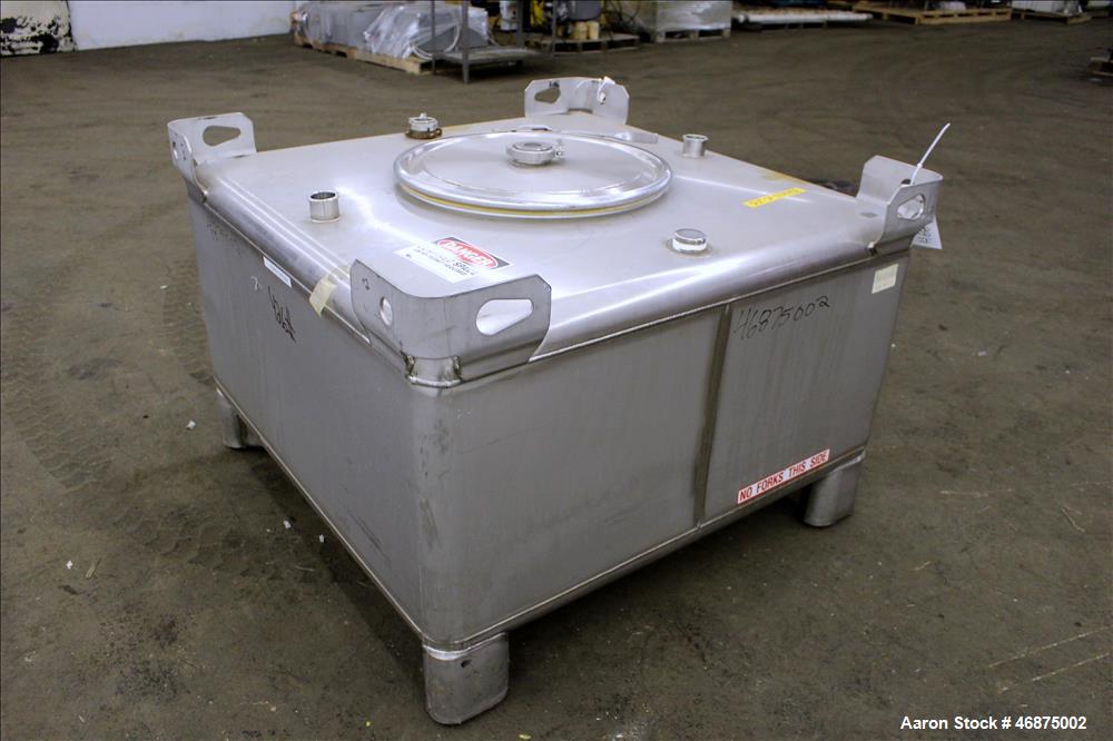 Used- Custom Metal Craft TransStore Tote Bin, 250 Gallon (946 Liters)