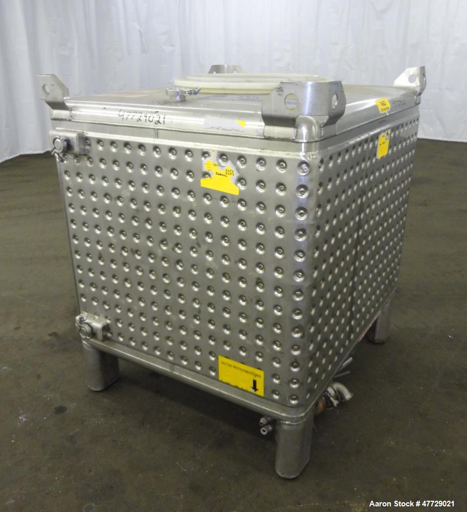 Used Custom Metalcraft Transtore Dimple Jacketed Stainless Steel Tote