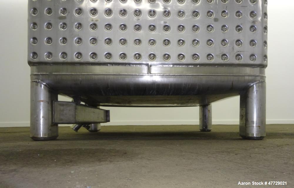 Used Custom Metalcraft Transtore Dimple Jacketed Stainless Steel Tote